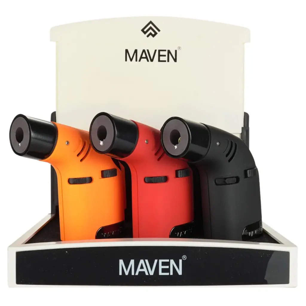 99-D603Bro (Maven Tusk Orange/Red/Black 6Ct Display)