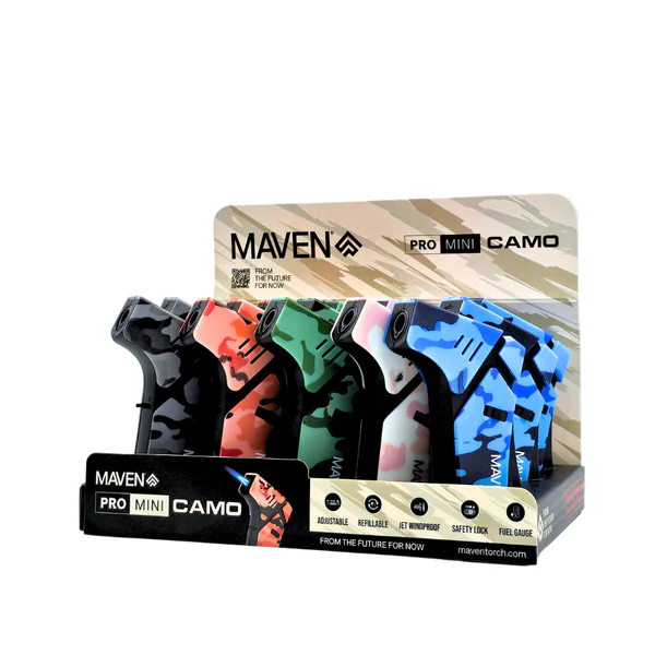 Torch-1171Cm (Maven Pro-Mini Camo, 15Pc Display)