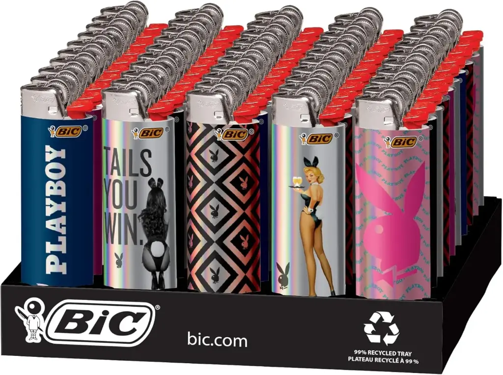 Designer Bic-Large 50Ct (Designer Bic Lighters - 50Ct)