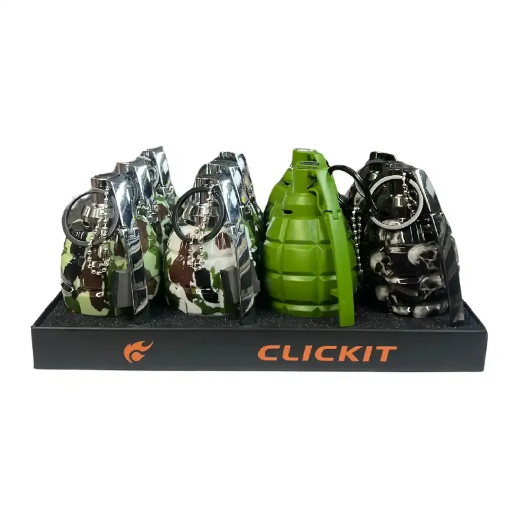 Gh-2967 (Large Grenade Torch 12Ct Display)