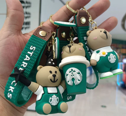 Sl-Kr02 664404718185 (Starbucks Bear Key Chain)