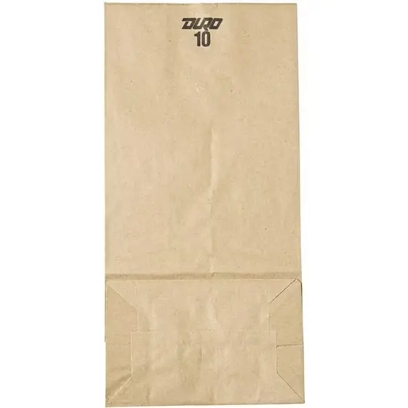 18410 (Duro 10Lb Kraft Brown Paper Bag 500/Cs)