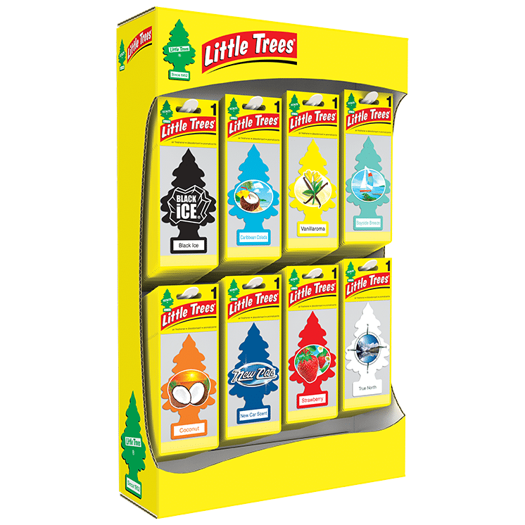 Little Trees Assor 72Ct Display (Assorted Counter Display 72/2Ct)