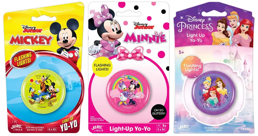 #7812 Disney Yo-Yo (Disney Light Up Glitter Yo-Yo 1Ct)