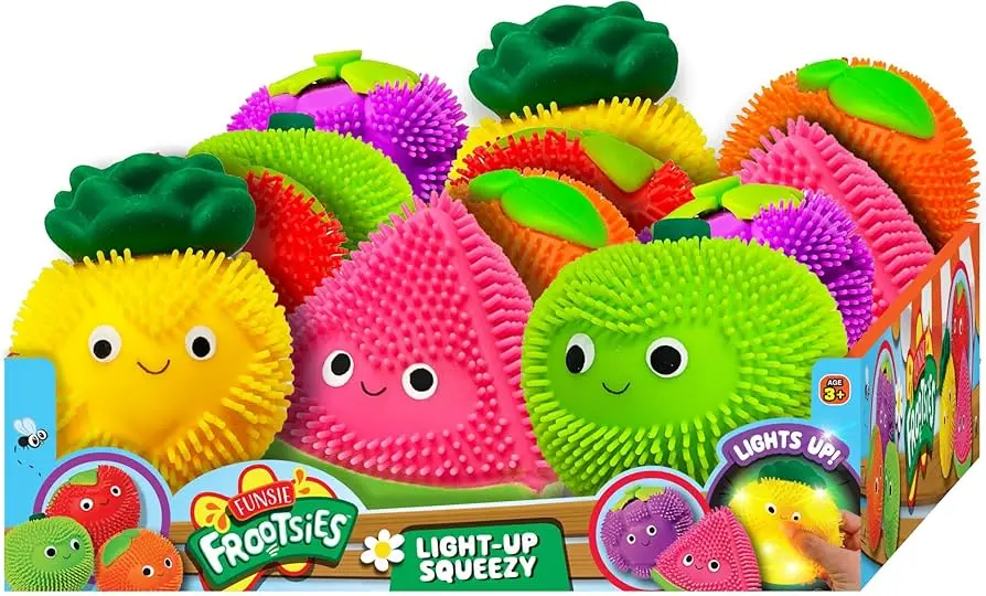 #3906 Light Up Squeezy (Frootsies Light Up Squeezy 12Ct Display)