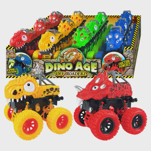 #1781 Dino Age Roaderz (Dino Age Off Roaderz 12Ct Display)