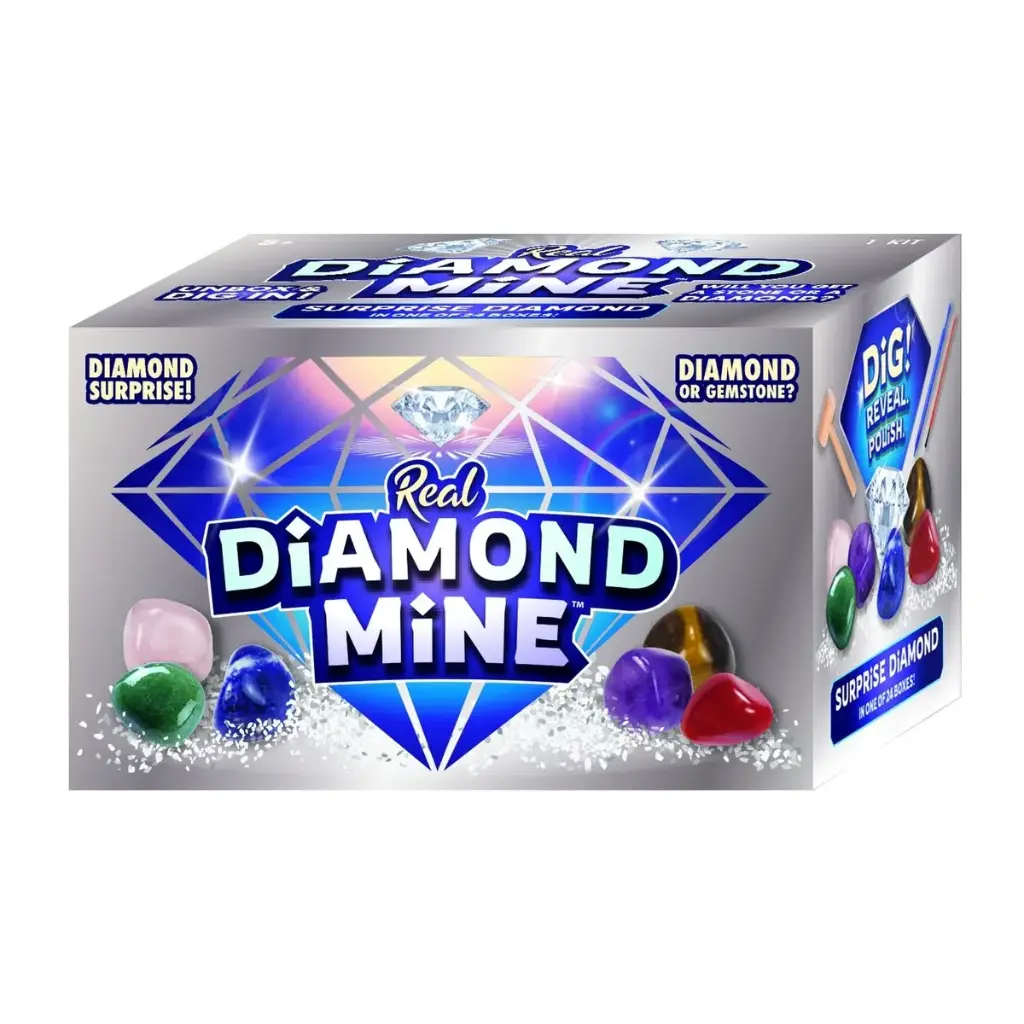 #4630 Diamond Mine (Real Diamond Mine 12Ct Display)