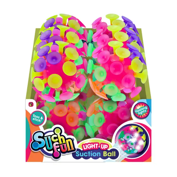 #4904 Sf Suction Ball (Such Fun Suction Ball 12Ct Display)