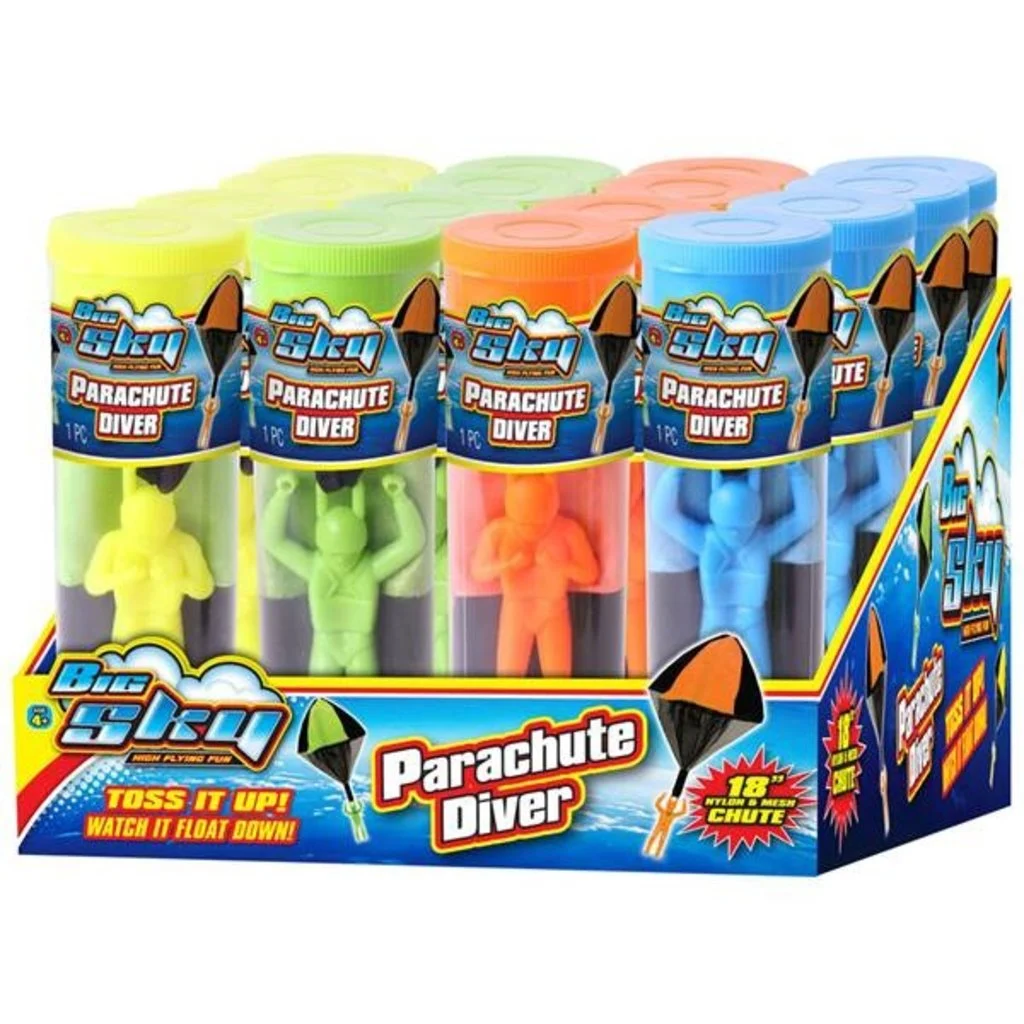 #5803 Parachute Diver (Big Sky Parachute Diver 24Ct Display)
