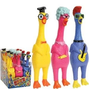 #1704 Squawkin Chik'N (Squawkin Chik'N Noise Maker 12Ct Display)