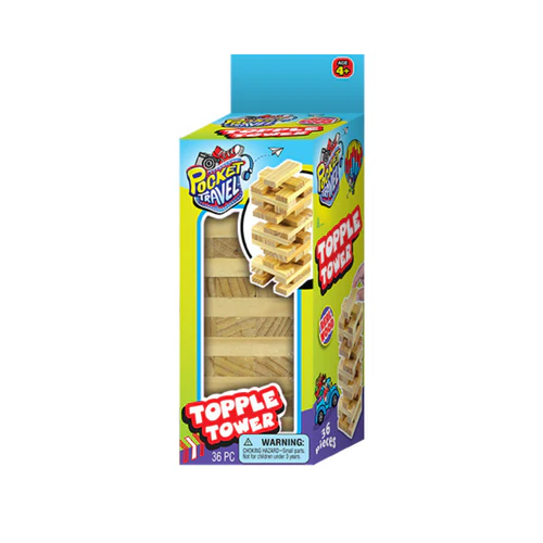 #3276 Topple Tower (Pocket Travel Topple Tower 24Ct Display)
