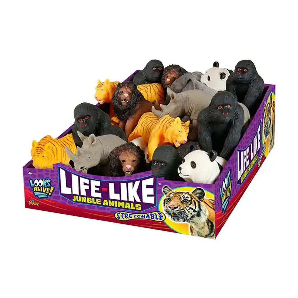 #4316 Life Like Jungle Animal (Life Like Jungle Animals 24Ct Display)