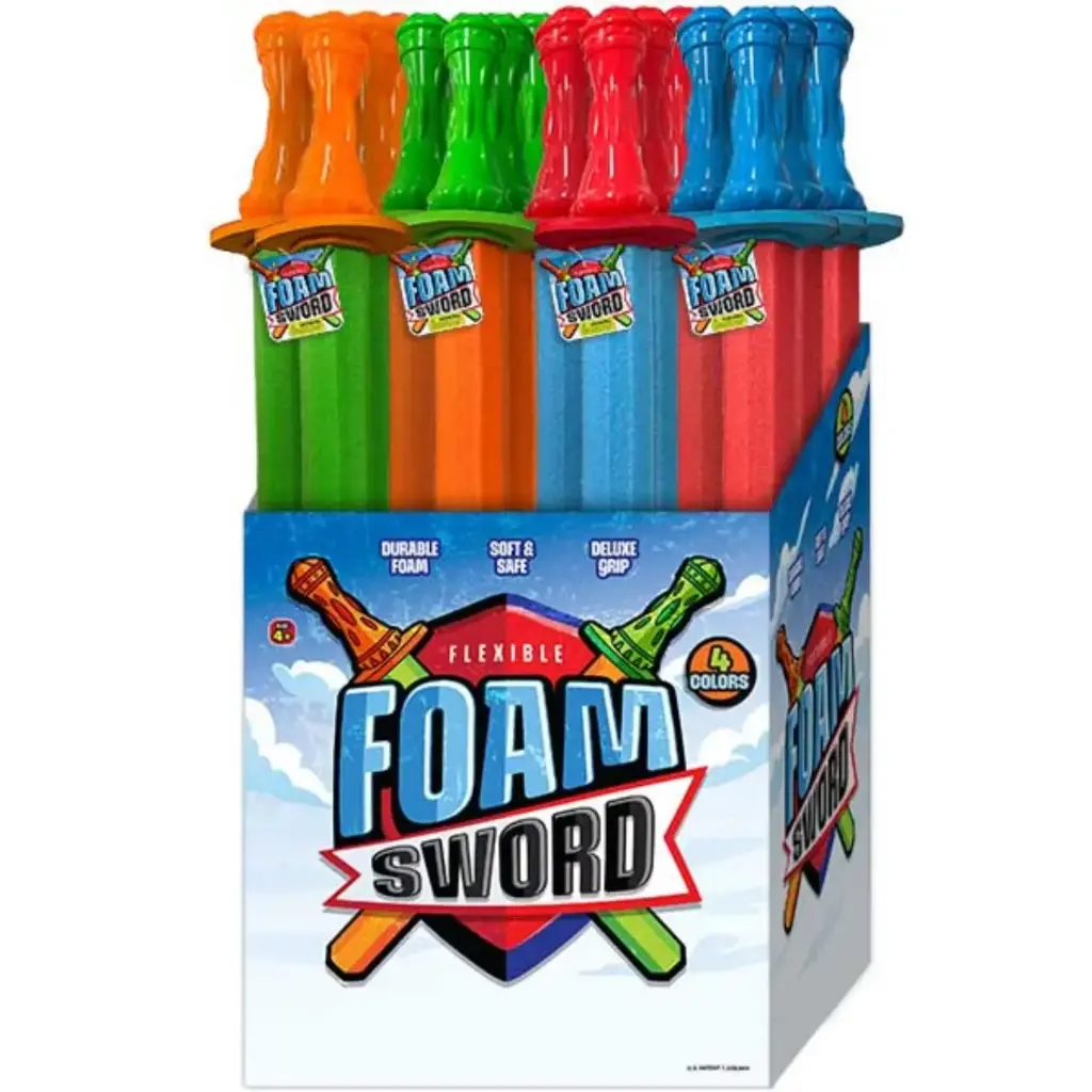 #4765 Foam Sword Fd (Foam Sword 24Pc Floor Display)