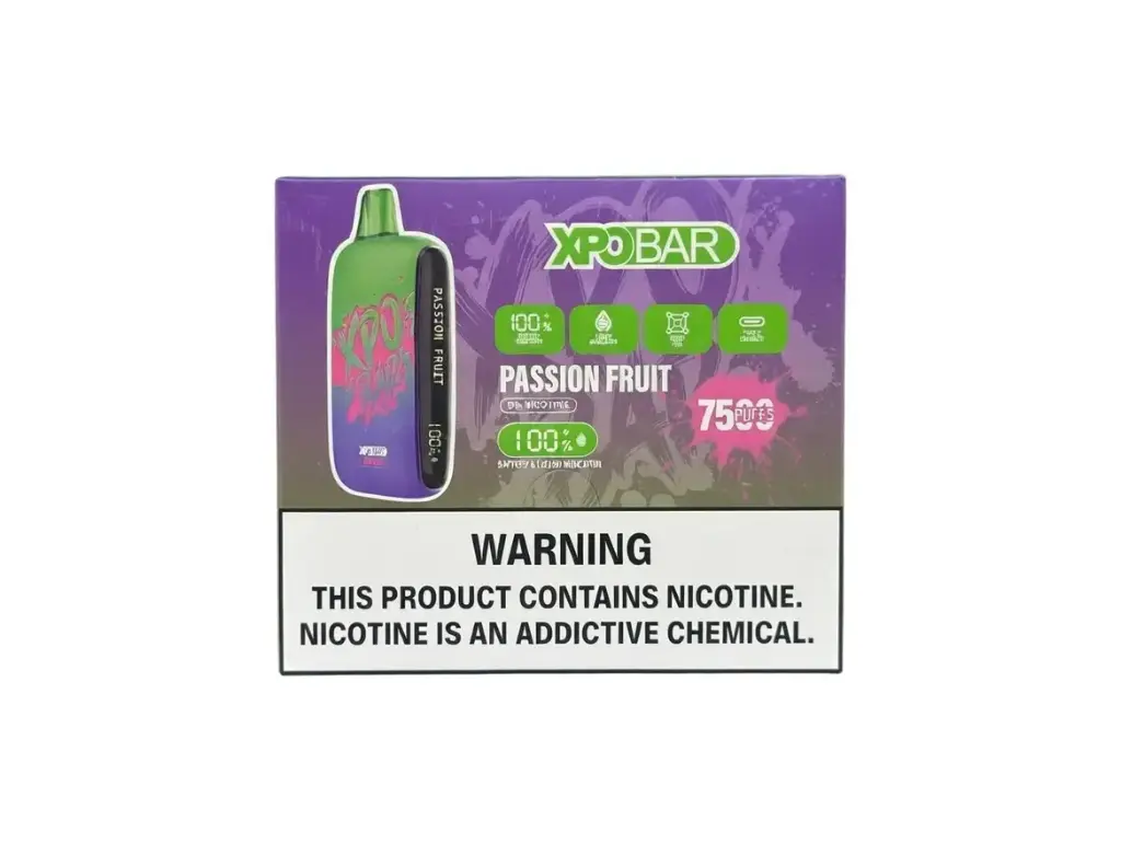Xpo Bar Passion Fruit 7500 (Passion Fruit 7500 14Ml Vape)