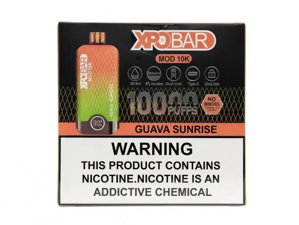 Xpo Bar Guava Sunrise 10K (Guava Sunrise 20Ml 10K Vape)