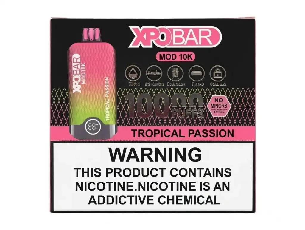 Xpo Bar Tropical Passion 10K (Tropical Passion 20Ml 10K Vape)