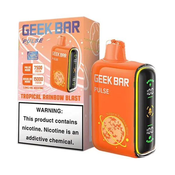 Geek Bar 15K Tropical Rainbow Blast