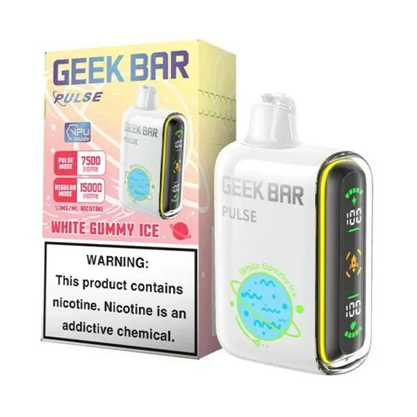 Geek Bar 15K White Gummy Ice 