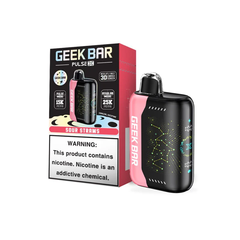 Geek Bar 25K Sour Straws
