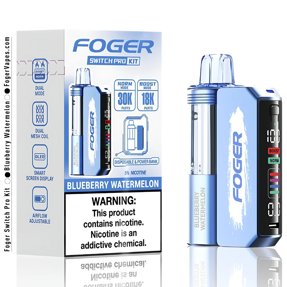 Fogger 30K Kit BlueBerry Watermelon