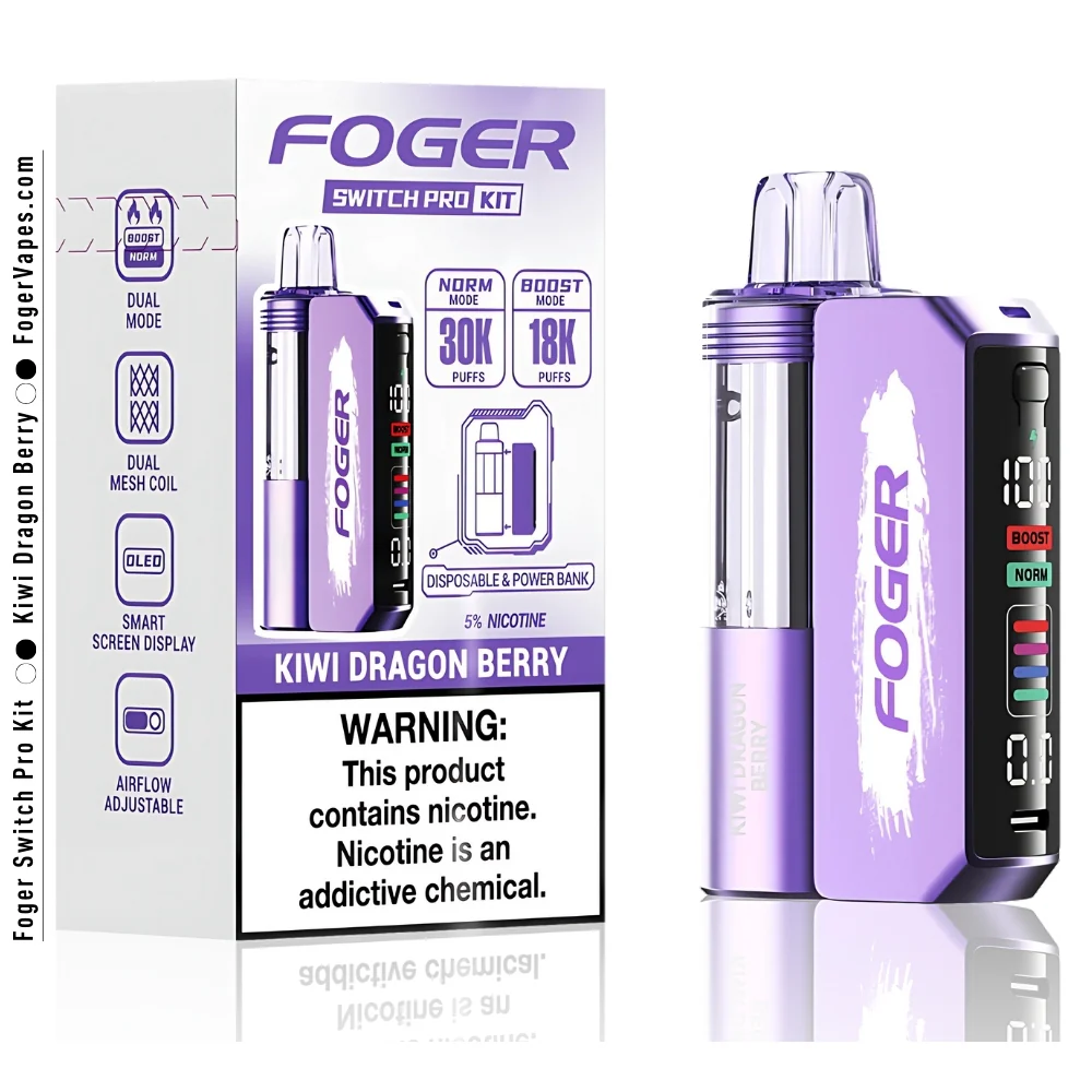 Fogger 30K Kit Kiwi Dragon Berry