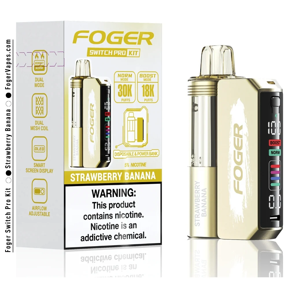 Fogger 30K Kit Strawberry Banana