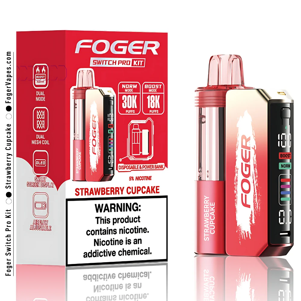 Fogger 30K Kit Strawberry  CupCake 