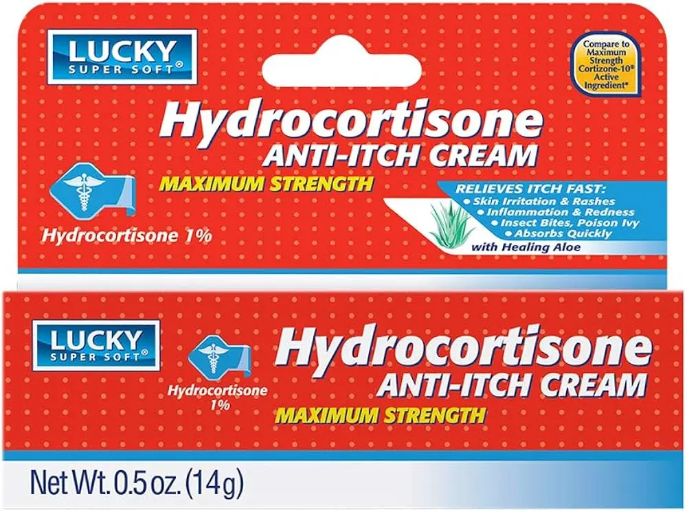 #5391 LUCKY CREAM HYDROCORTISONE .5OZ