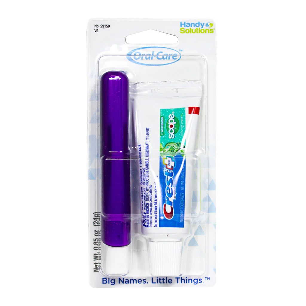 6564 CREST TRAVEL KIT PASTE+BRUSH 