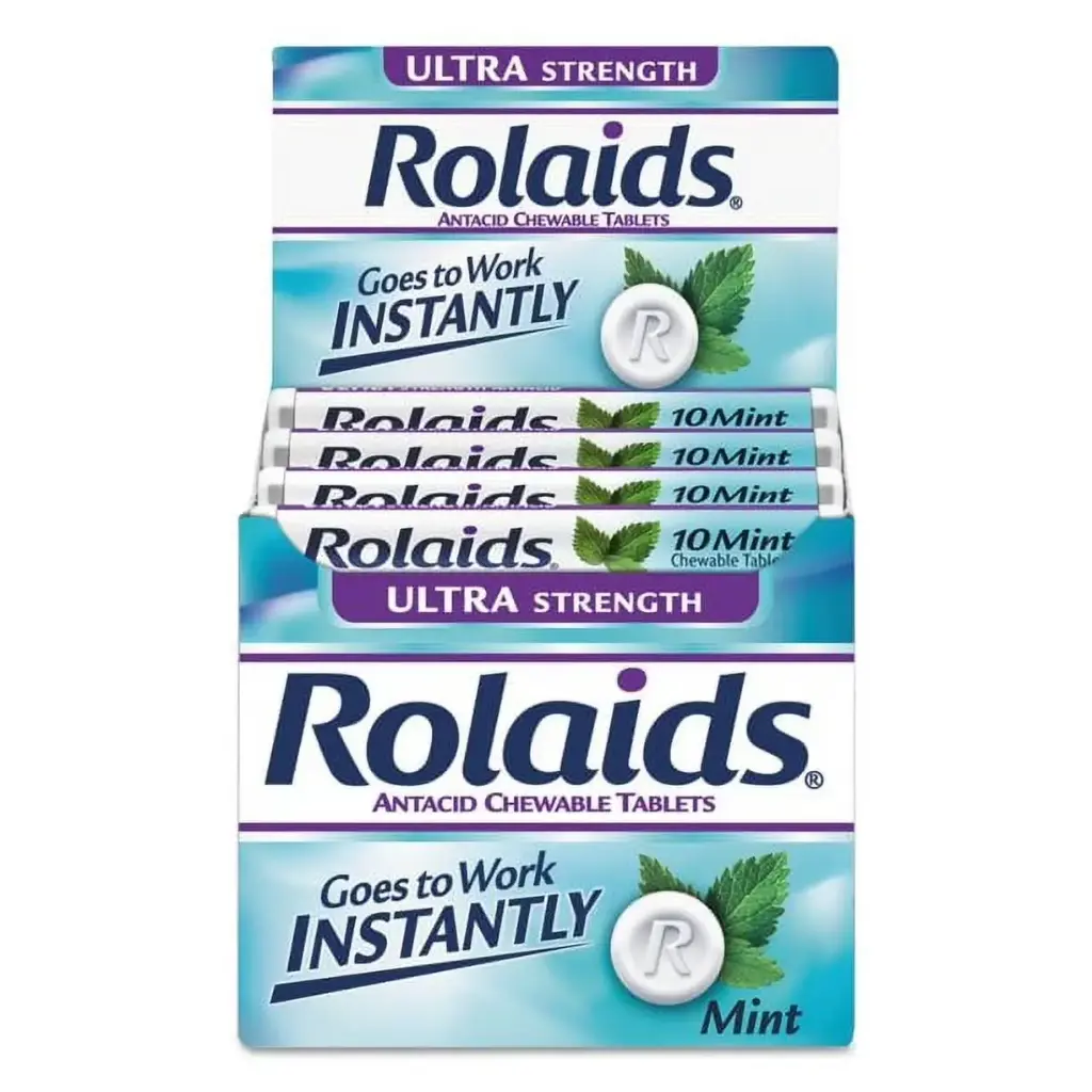 2818 ROLAIDS 10'S ULTRA STRNG MINT 12ROLLS/BOX