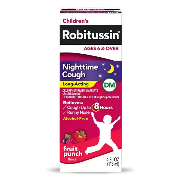 1128 ROBITUSSIN CHILDREN'S COUGH NIGHT TIME 4OZ