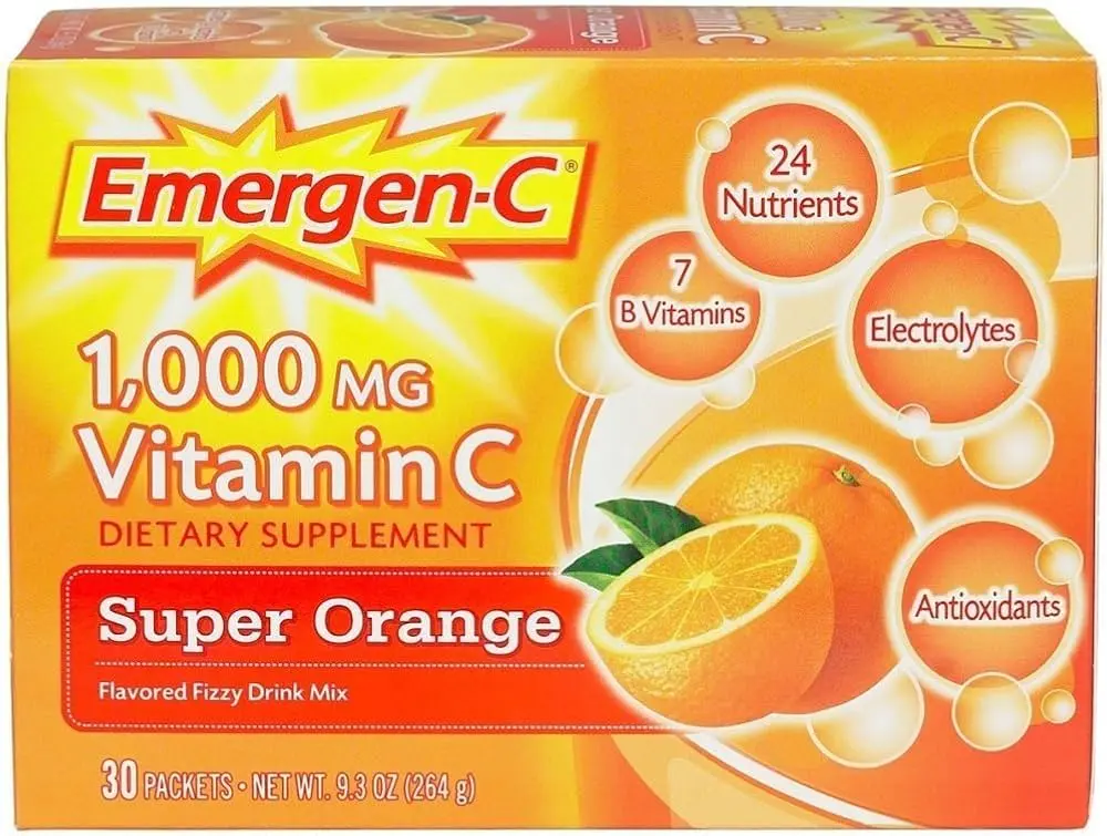 2621 EMERGEN-C 30'S ORANGE 1000MG VIT-C