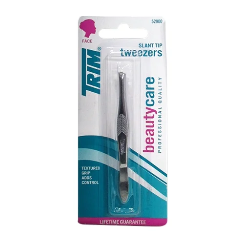 2828 TRIM TWEEZERS SLANT TIPM BLISTER