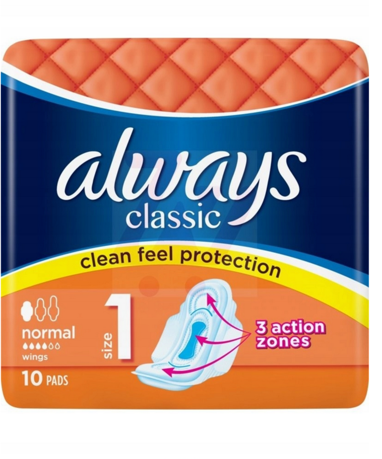 4499 ALWAYS 10'S CLASSIC MAXI WINGS 