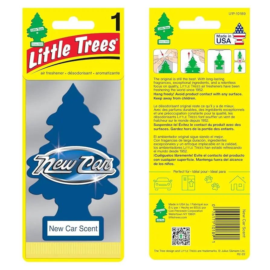 #01896 LITTLE TREE NEW CAR 1PCS