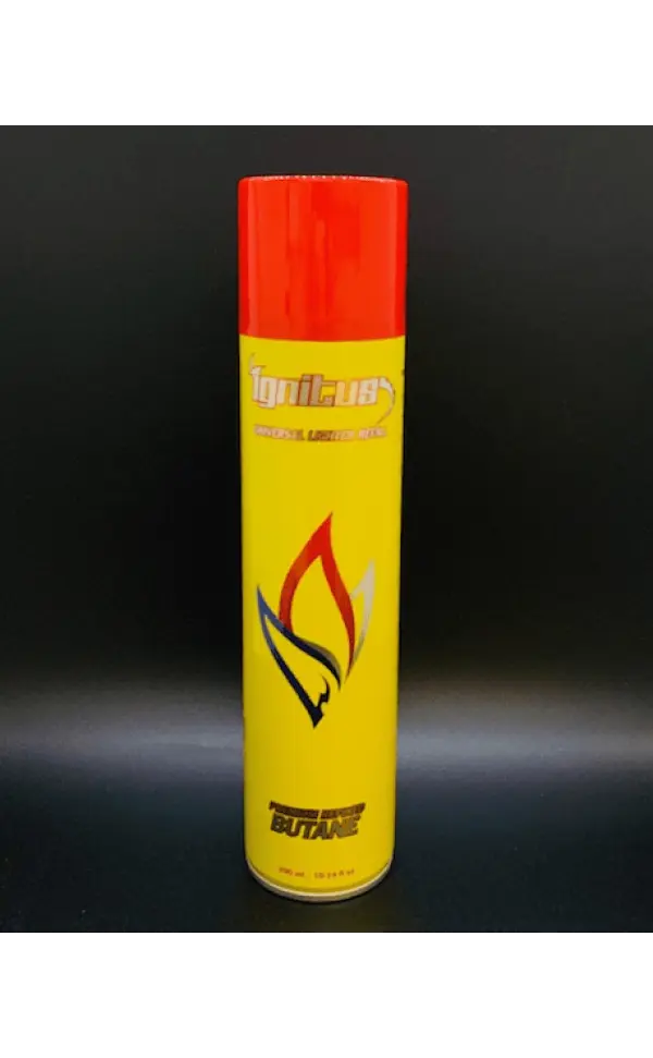 IGNITUS REGULER BUTANE 300ML YELLOW