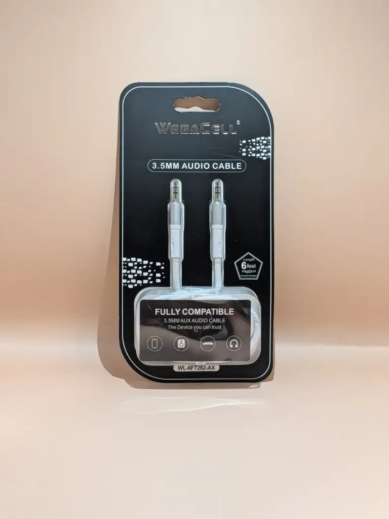 WL-6FT262-AX (3.5MM 6FT AUX CABLE)