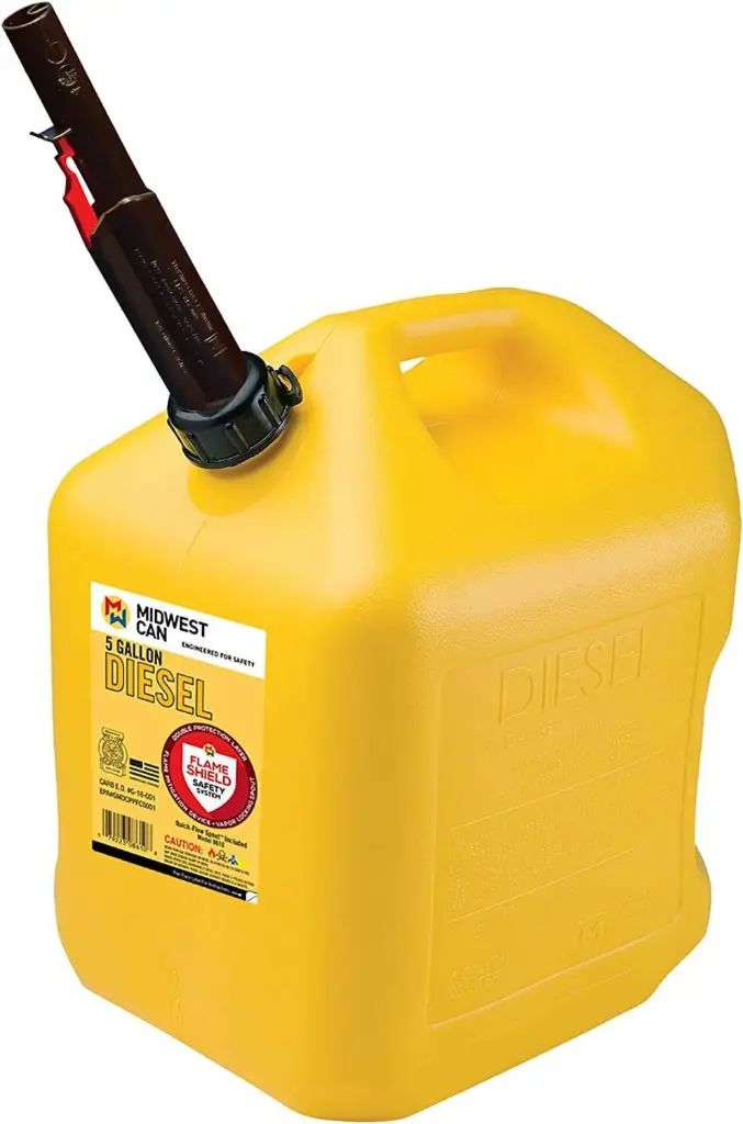 5 GAL DIESEL CAN YELLOW