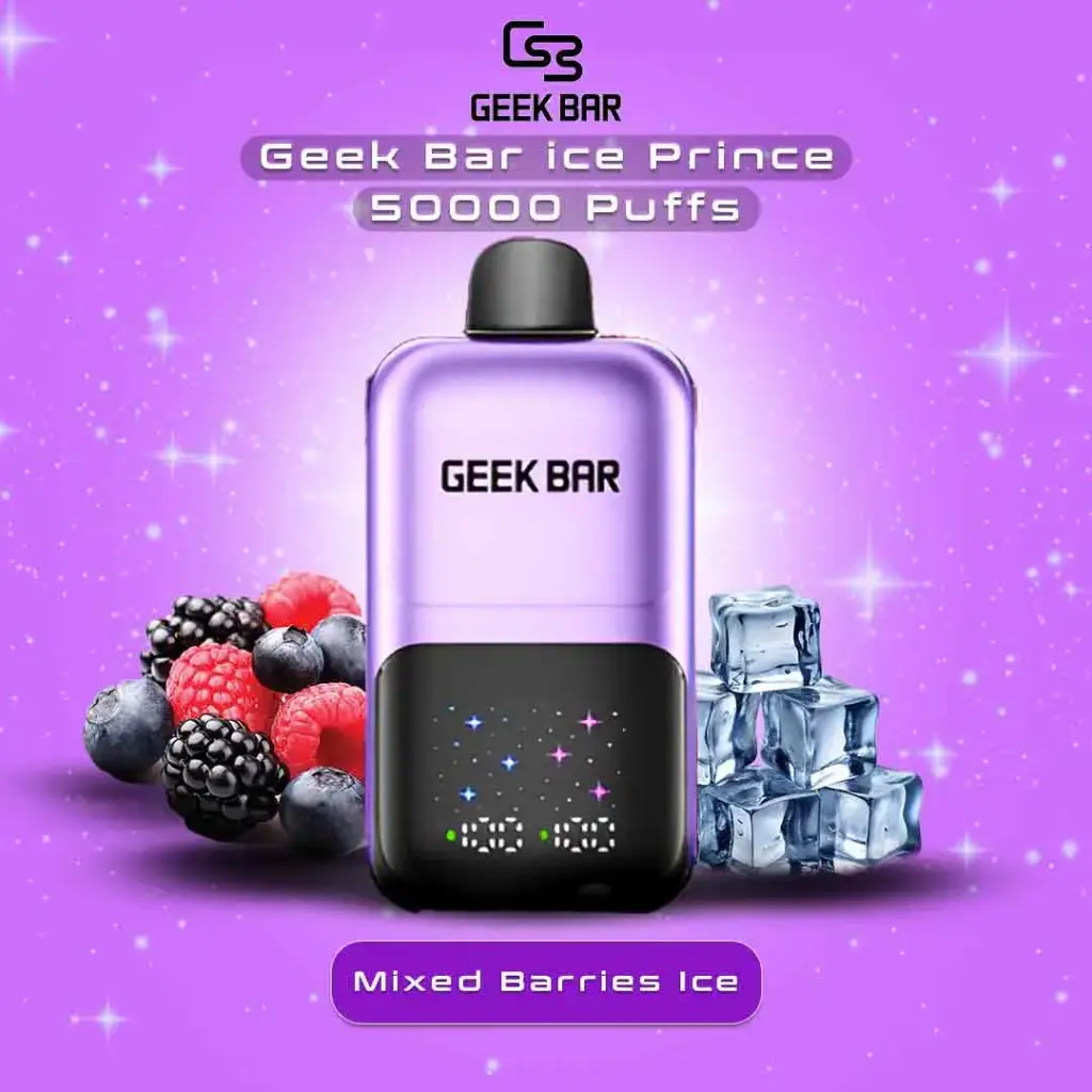 GEEK BAR 50K MIXED BERRIES ICE 
