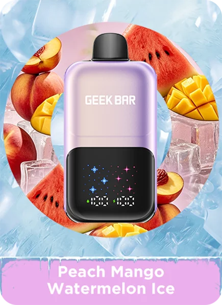 GEEK BAR 50K PEACH MANGO WATERMELON ICE 