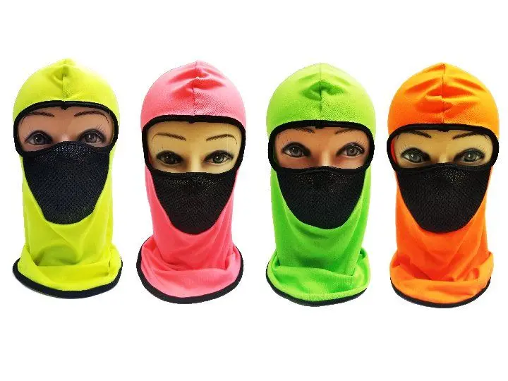 FACE MASK JF-011 NEON 12 PK