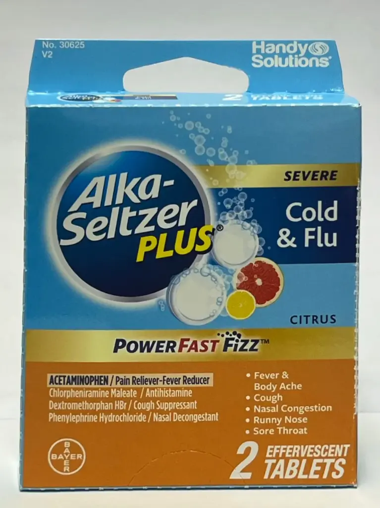 30625 Alka Seltzer Plus 2Tabs. 