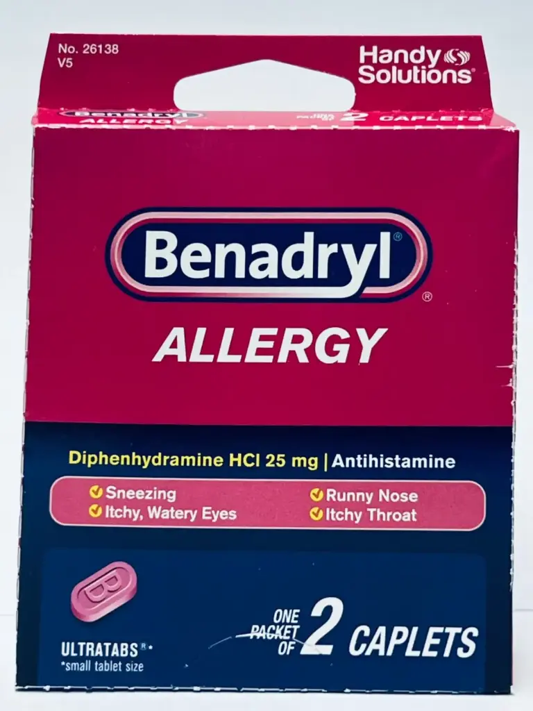 Benadryl Allergy 25mg 2Caplets