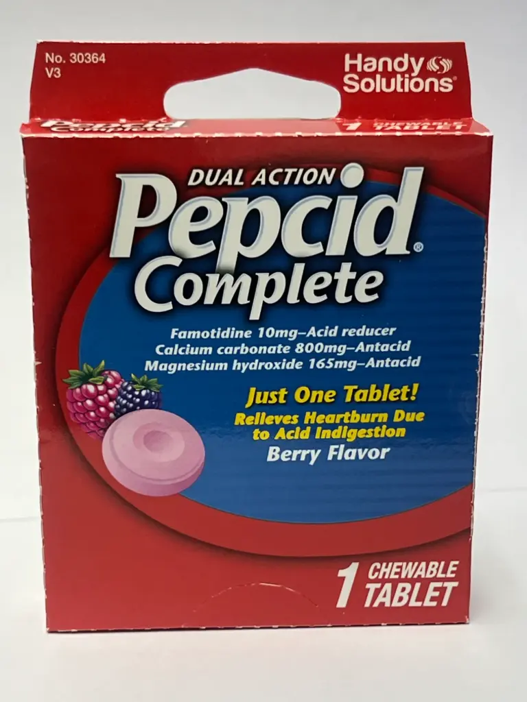 30364 Pepcid Complete Berry Flavor 1tabs