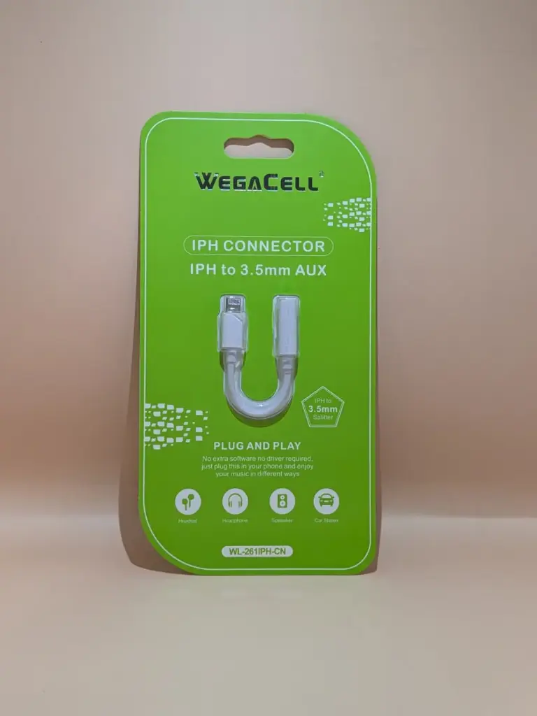 WL-261IPH-CN   IPH TO 3.5MM AUX