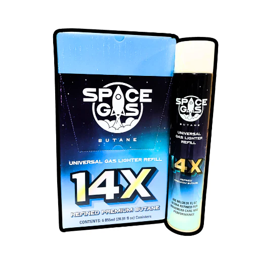 SPACE GAS BUTANE 14X 855ML 6/CT 