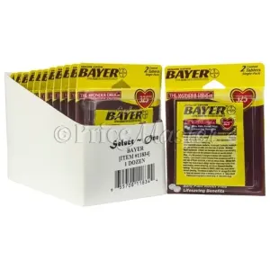 #4901 BAYER 2 TAB X12 PK BLISTER REFILL