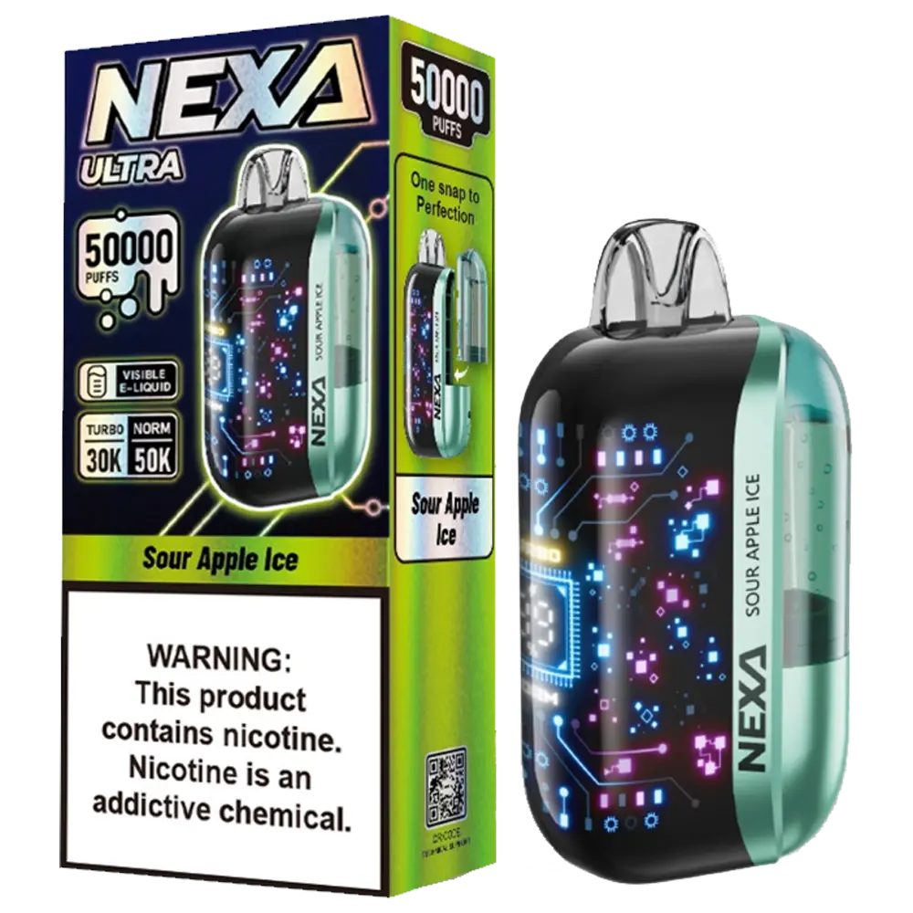 NEXA 50K SOUR APPLE ICE 