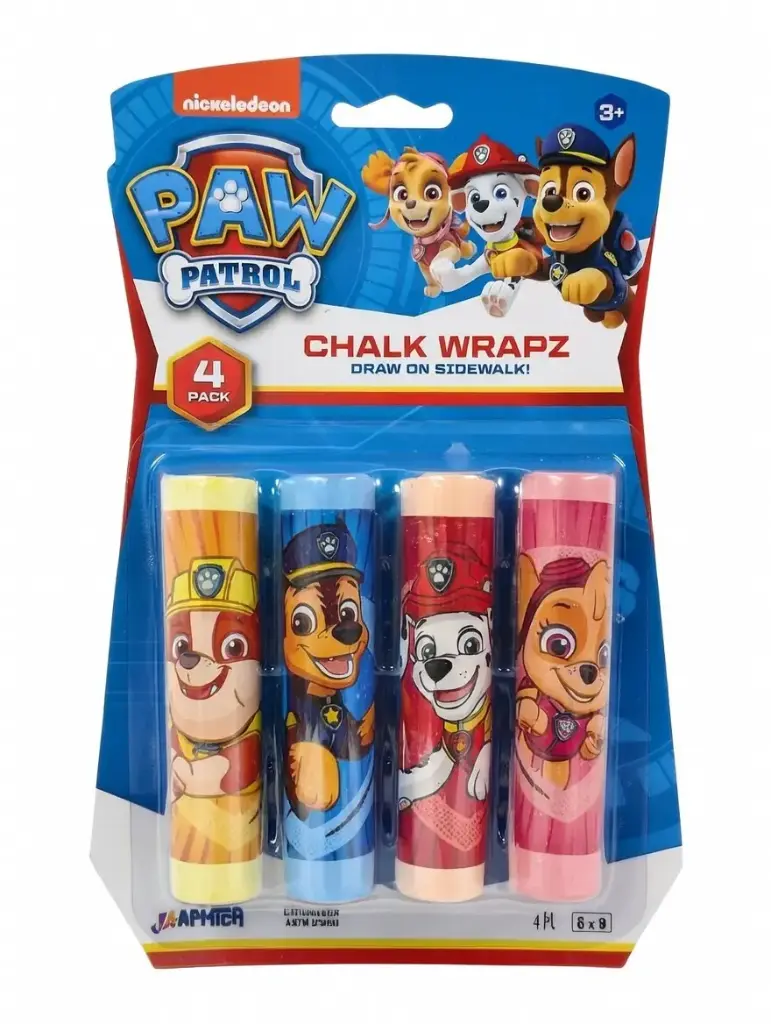 #7507 PAW PATROL CHALK WRAPZ 1CT