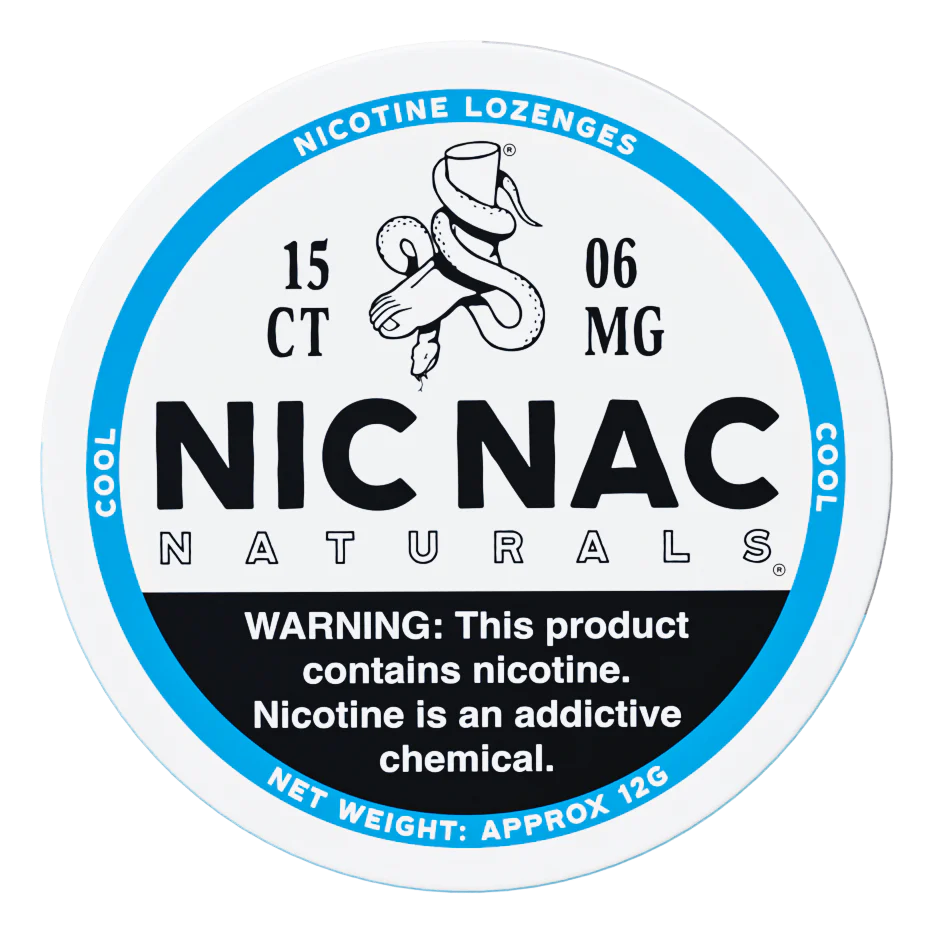 NICNAC NATURALS 15CT 6MG COOL